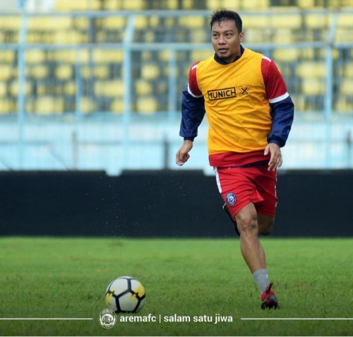 Kapten Arema FC, Hamka Hamzah (foto: Official Arema FC for MalangTIMES)