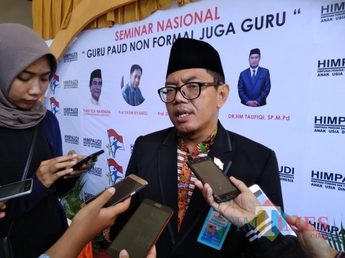 Ketua HIMPAUDI Jawa Timur, Imam Mahmud, M.Pd. (Foto: Imarotul Izzah/MalangTIMES)