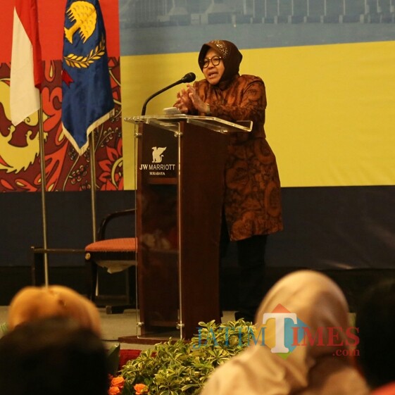Wali Kota Surabaya Tri Rismaharini
