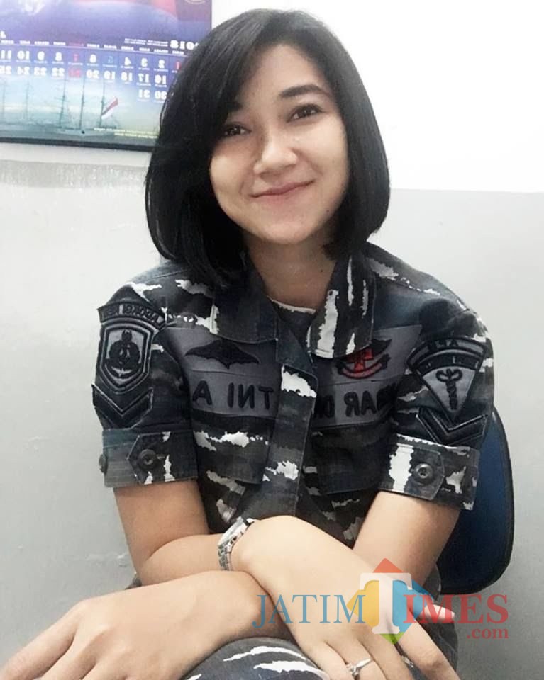 Ambar Dwi Klaudiyah salah satu paspampres cantik Jokowi. (Foto: ist)