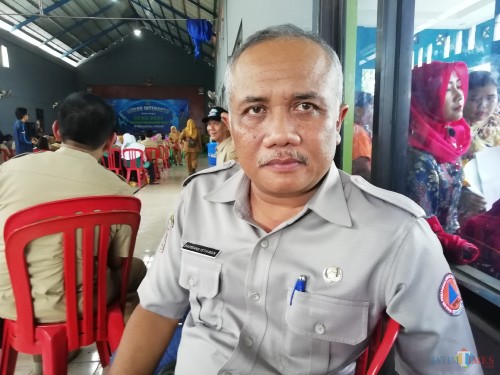 Bambang Istiawan Kepala BPBD Kabupaten Malang (foto: Nana/ MalangTIMES)