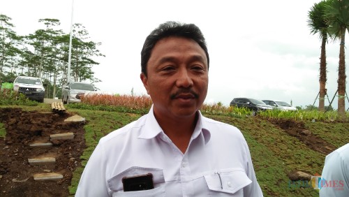 Direktur Utama Jasa Marga Pandaan-Malang (JPM) Agus Purnomo (Luqmanul Hakim/Malang Times)