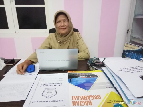Ir. Lilis Pujiharti, Kabid Perumahan dan Pertanahan Disperkim Kota Malang (Anggara Sudiongko/MalangTIMES)