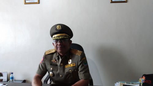 Kepala Satpol PP Kota Malang, Priyadi (Pipit Anggraeni/MalangTIMES).