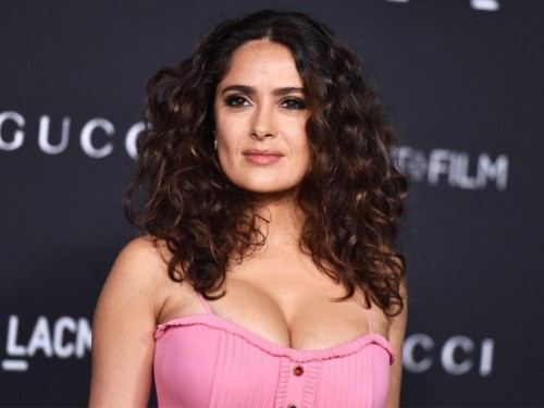 Salma Hayek aktris dan istri dari Francois Henri Pinault merupakan milyuner Perancis. (Foto: ist)