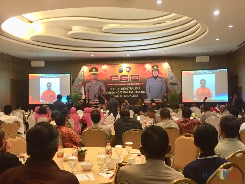Suasana saat FGD di The Singhasari Resort, Jumat (29/3/2019). (Foto: Irsya Richa/MalangTIMES)