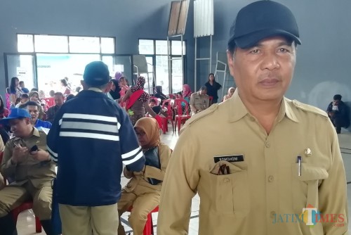 Opsi yang disampaikan Romdhoni Kepala DPUBM Kabupaten Malang terkait rencana peningkatan kelas jalan desa (Nana)