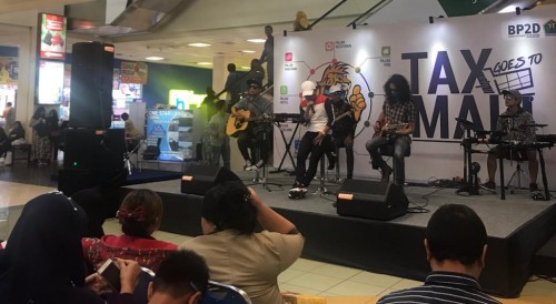 Tax Goes To Mall yang diselenggarakan BPBD Kota Malang beberapa saat lalu (Dokumentasi BP2D Kota Malang).