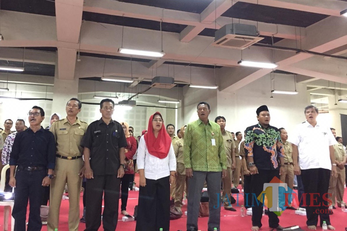 Anggota MPR RI Fraksi PDIP Eva Kusuma Sundari menggelar Sosialisasi Empat Pilar di Basement SLG Kediri. (Foto: Dok Eva Sundari)