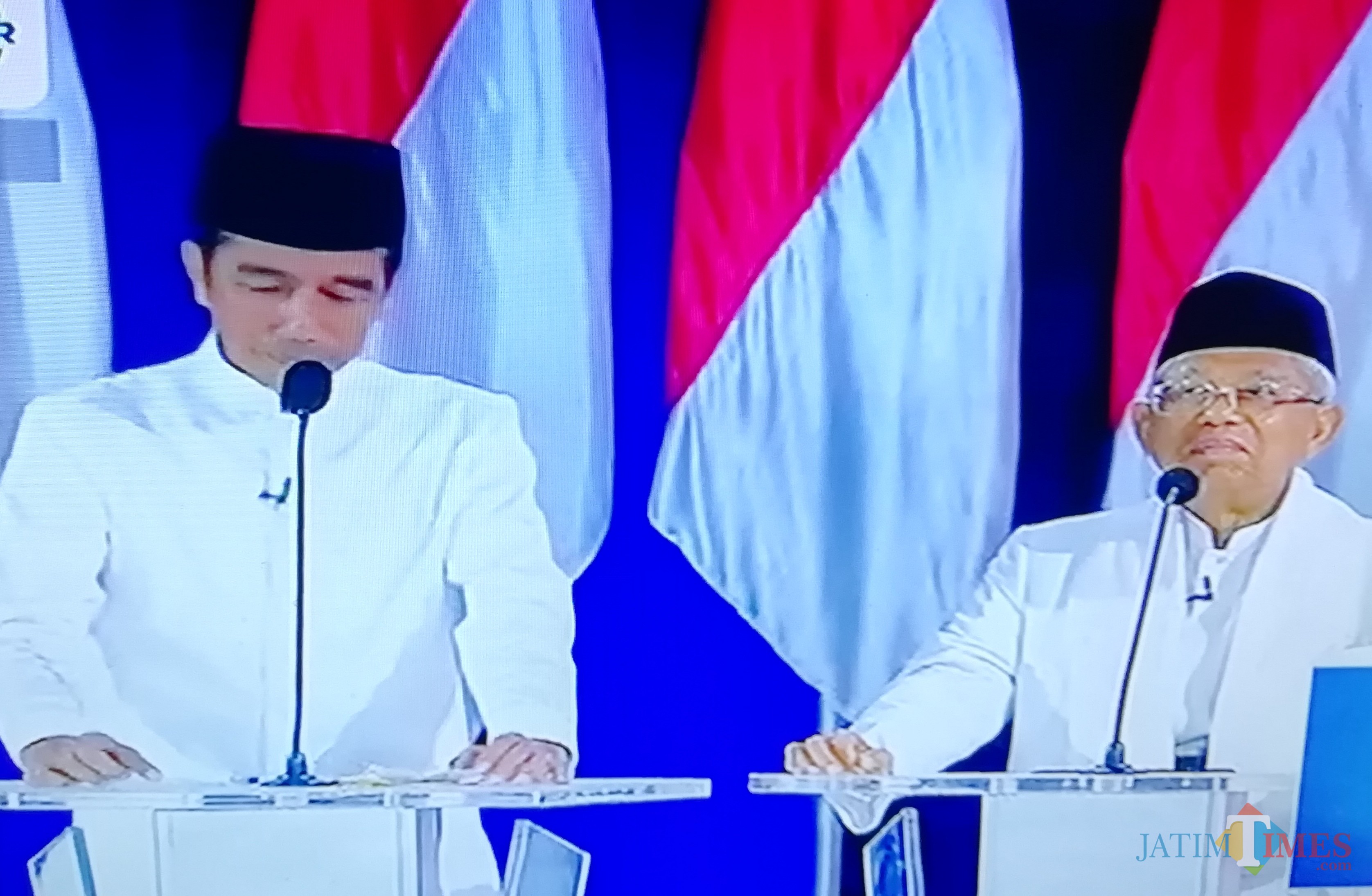 Capres dan cawapres 01 Jokowi-Ma