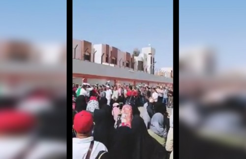Susana Pemilu Presiden tahun 2019 DPT sedang mengantri di Arab Saudi, Sabtu (13/4/2019) (Foto: istimewa)