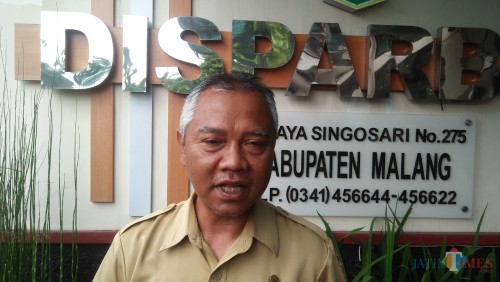 Kepala Seksi Museum Sejarah Dan Cagar Budaya Disparbud Kabupaten Malang Anwar Supriyadi (Luqmanul Hakim/Malang Times)