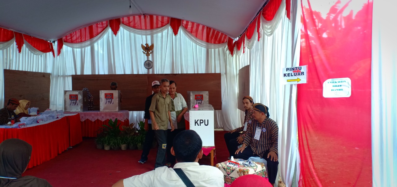 Wahyudi antusias ikuti pencoblosan Pemilu dan Pilpres 2019