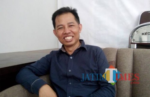 Ketua Bawaslu Kota Malang Alim Mustofa (Foto dok Malang Times)
