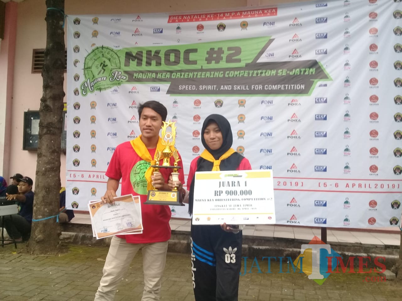 Mahasiswa Unisba Blitar jadi yang terbaik di ajang Maunakea Orienteering Competition ke II