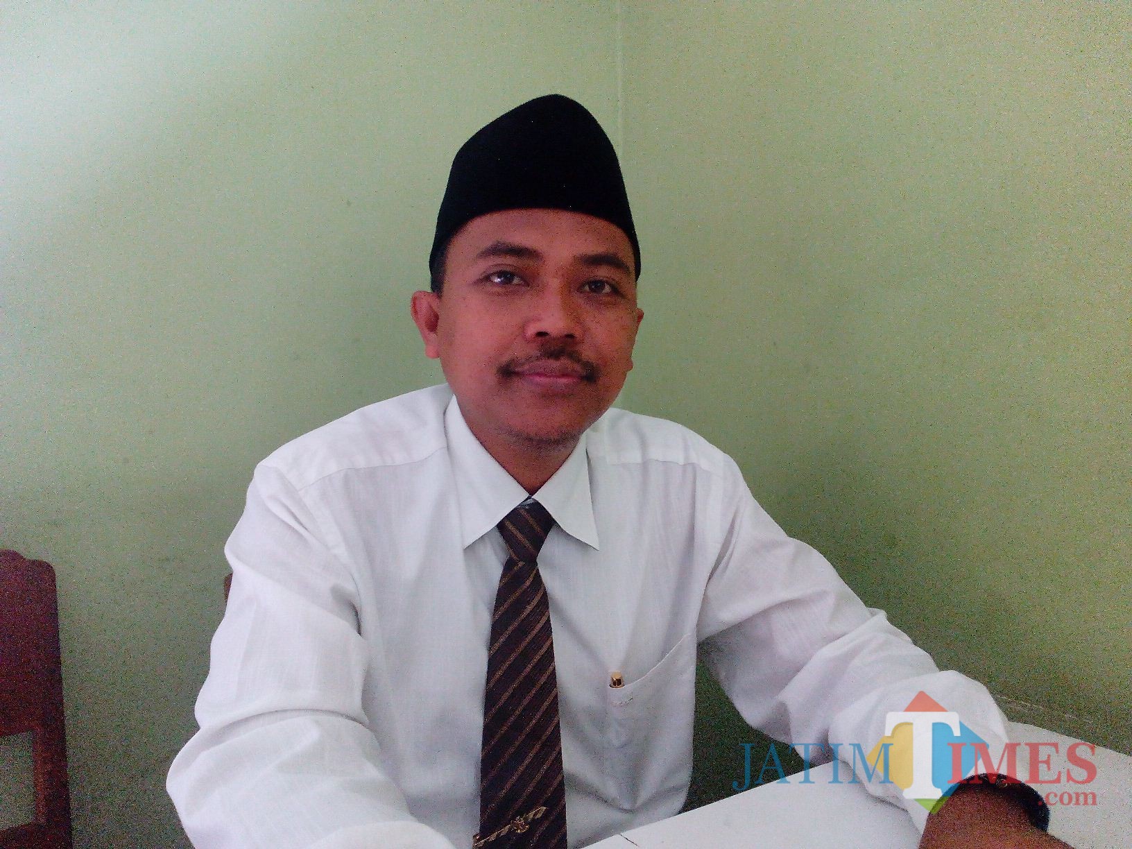 H. Akhmat ST, Ketua DPC PPP Kabupaten Lumajang (Foto : Moch. R. Abdul Fatah / Jatim TIMES)