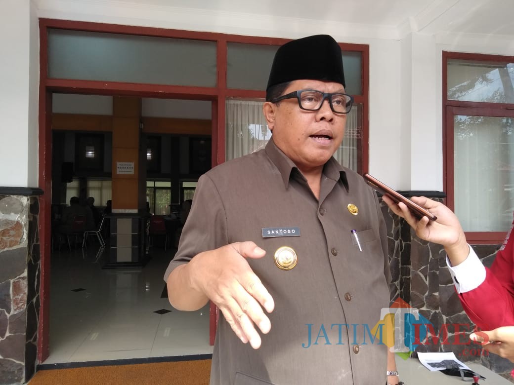 Plt Wali Kota Blitar, Santoso.(Foto : Team BlitarTIMES)