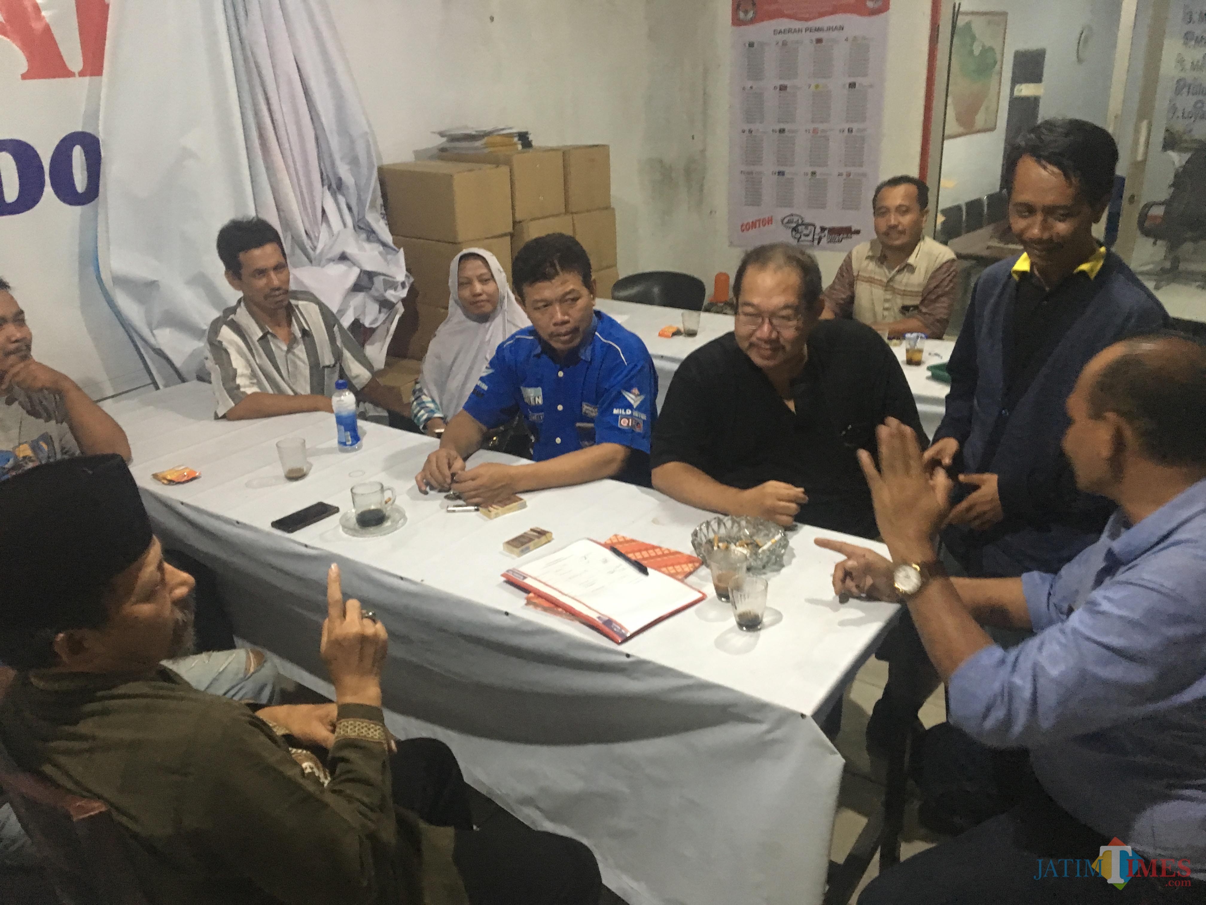 Para pimpinan parpol di Kabupaten Pasuruan.