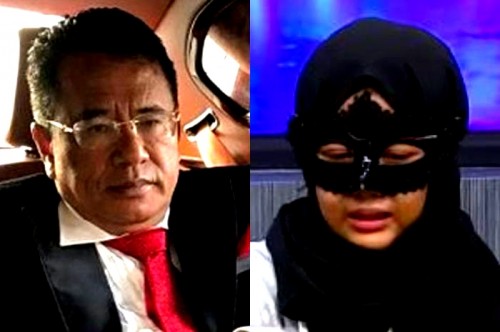 Hotman Paris dan Audrey (grid.id)