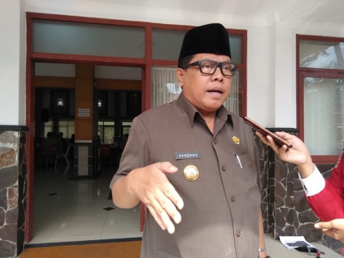 Plt Wali Kota Blitar Santoso.(Foto : Team BlitarTIMES)