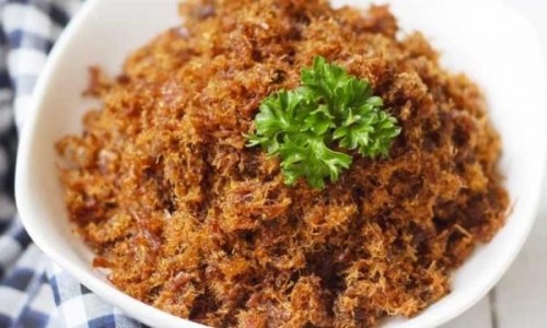 Abon salah satu menu bisa disiapkan di kamar kos. (Foto: istimewa)