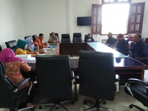 Hearing pedagang Pasar Takjil Soehat dengan Komisi D DPRD Kota Malang (Istimewa).
