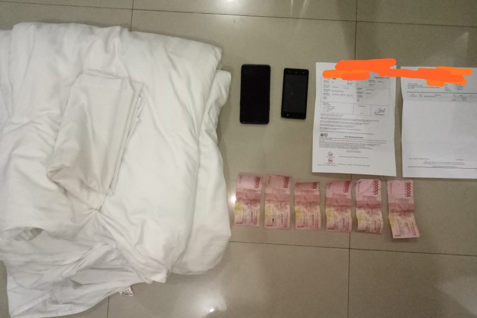 Barang bukti yang diamankan petugas. (Foto: Istimewa)