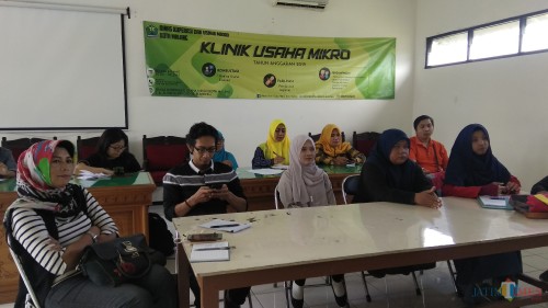 Kegiatan Klinik Usaha Mikro yang diselenggarakan gratis oleh Pemkot Malang untuk para pengusaha muda. (Foto: Nurlayla Ratri/MalangTIMES)