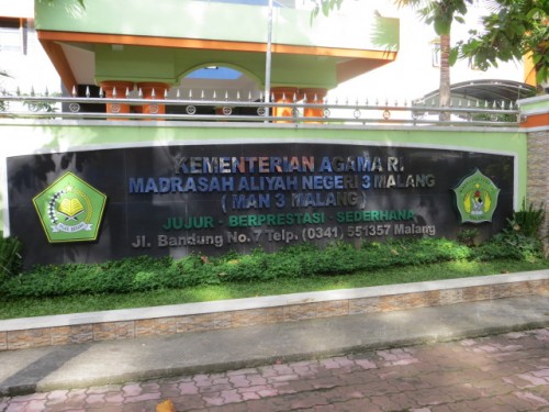 Foto ilustrasi MAN 2 kota Malang. (Foto: Doc. Kemendikbud)