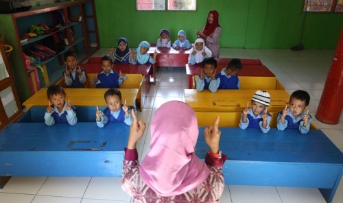 Ilustrasi siswa RA. (Foto istimewa)