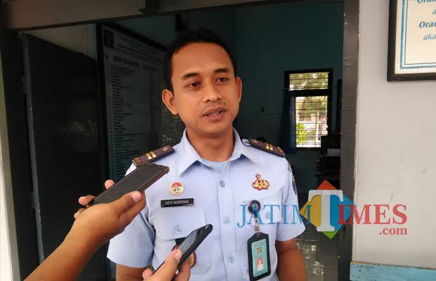Kasi Binadik Lapas Tulungagung, Dedi Nugroho (foto : Joko Pramono/JatimTIMES)