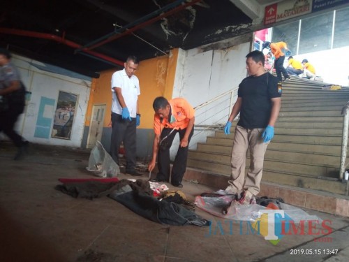 Tim Inavis saat sedang melakukan olah TKP (Dokumen MalangTIMES)