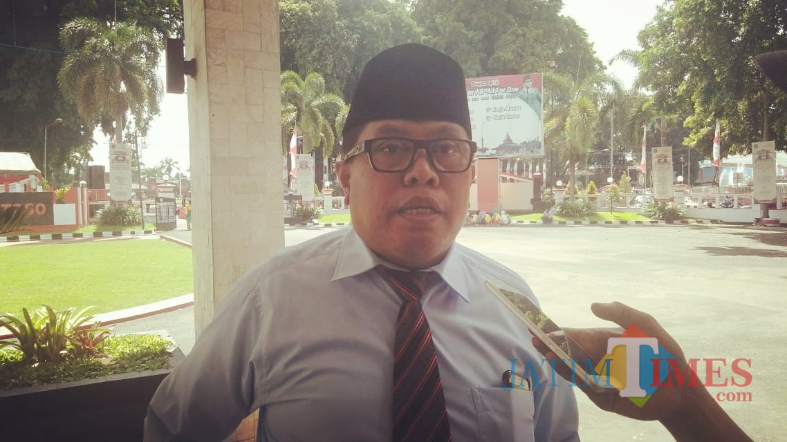 Plt Wali Kota Blitar Santoso.(Foto : Team BlitarTIMES)