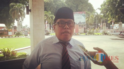 Plt Wali Kota Blitar Santoso.(Foto : Team BlitarTIMES)
