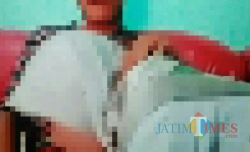 Salah satu adegan video mesum yang menghebohkan warga Blitar
