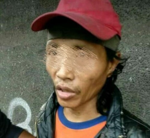 Sugeng, pelaku mutilasi yang diamankan petugas (ist)