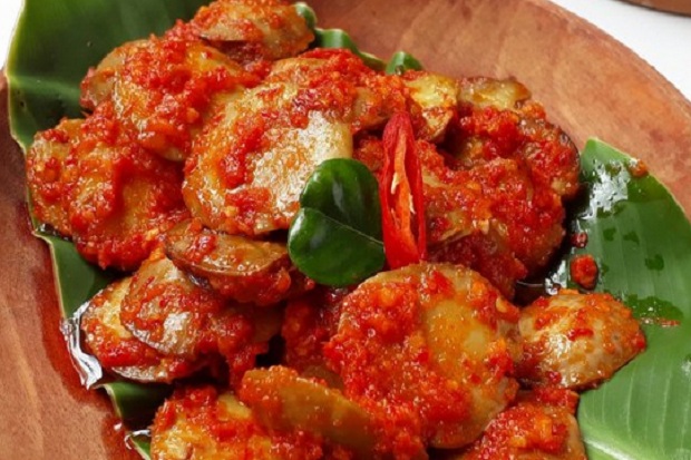 Jengkol balado. (Foto: istimewa)