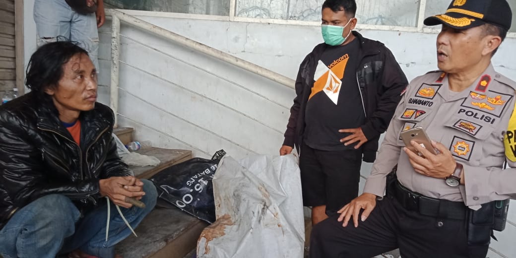 Terduga pelaku mutilasi di Pasar Besar Kota Malang, (Foto: Istimewa)