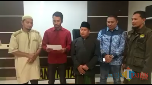 Tangkapan layar video permintaan maaf Oppo Malang. (Foto: Dokumen MalangTIMES)