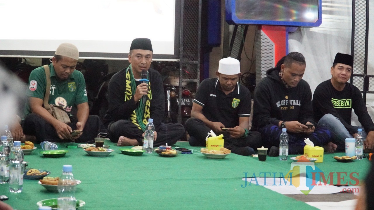 Acara cangkrukan Polrestabes Surabaya dengan Bonekmania.