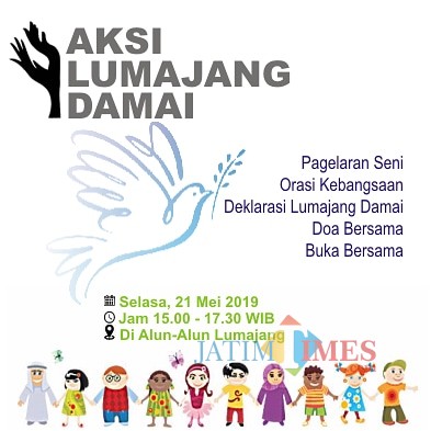 Aksi damai ini akan diselenggarakan besok di Alun-Alun Lumajang (Foto : Moch. R. Abdul Fatah / Jatim TIMES)
