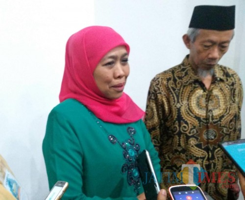 Gubernur Jatim Khofifah Indar Parawansa. (Foto: Imarotul Izzah/MalangTIMES)