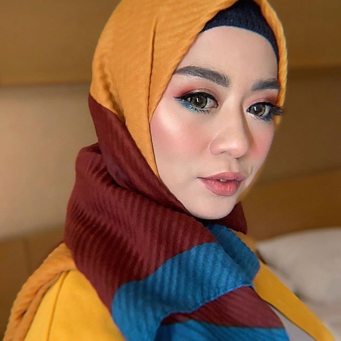 Salah satu tampilan makeup ala Ini Vindy (Foto: Instagram @Inivindy)