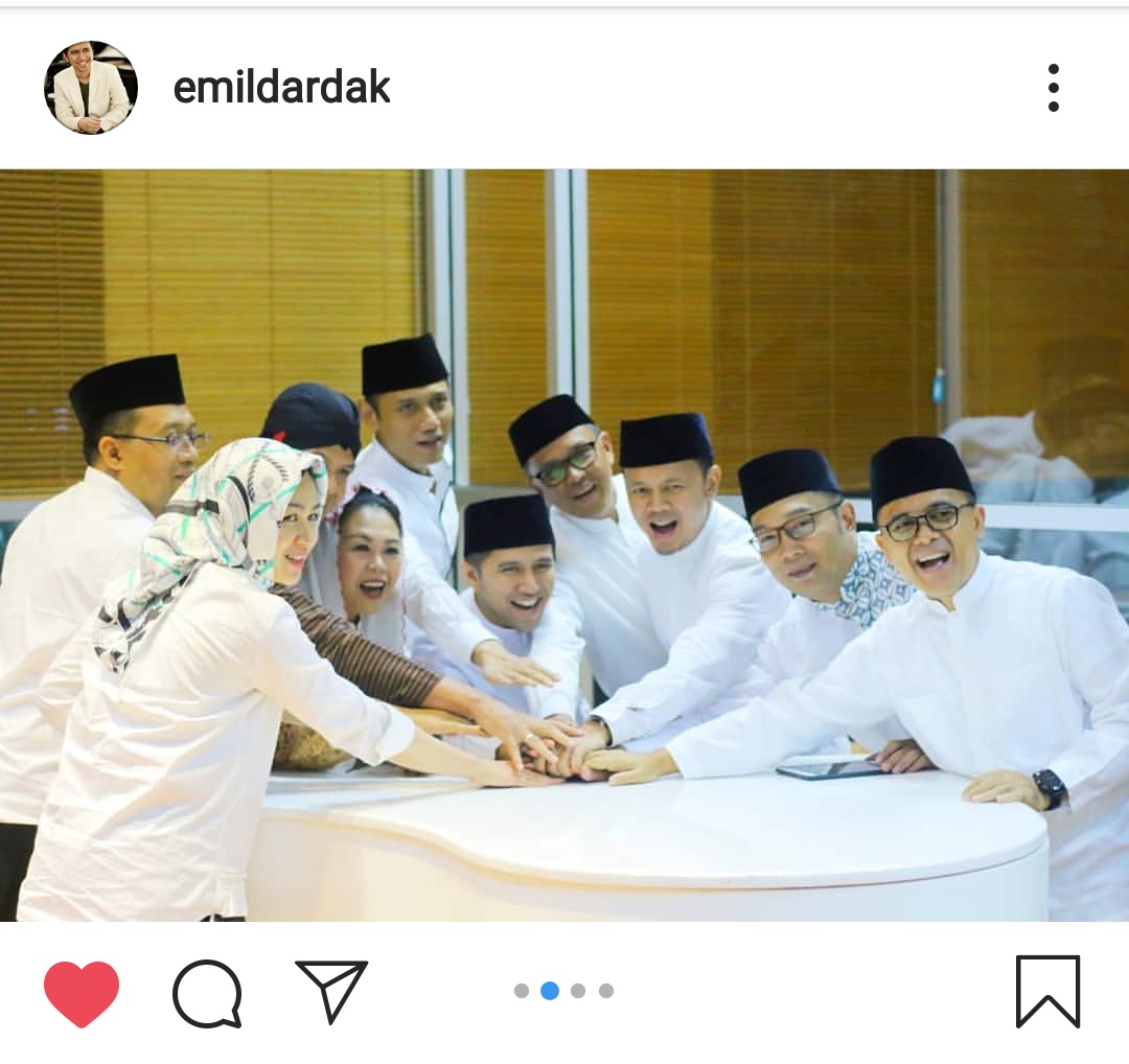 Tangkapan layar unggahan akun Instagram milik Wakil Gubernur Jawa Timur Emil Dardak. (Foto: Dokumen MalangTIMES)