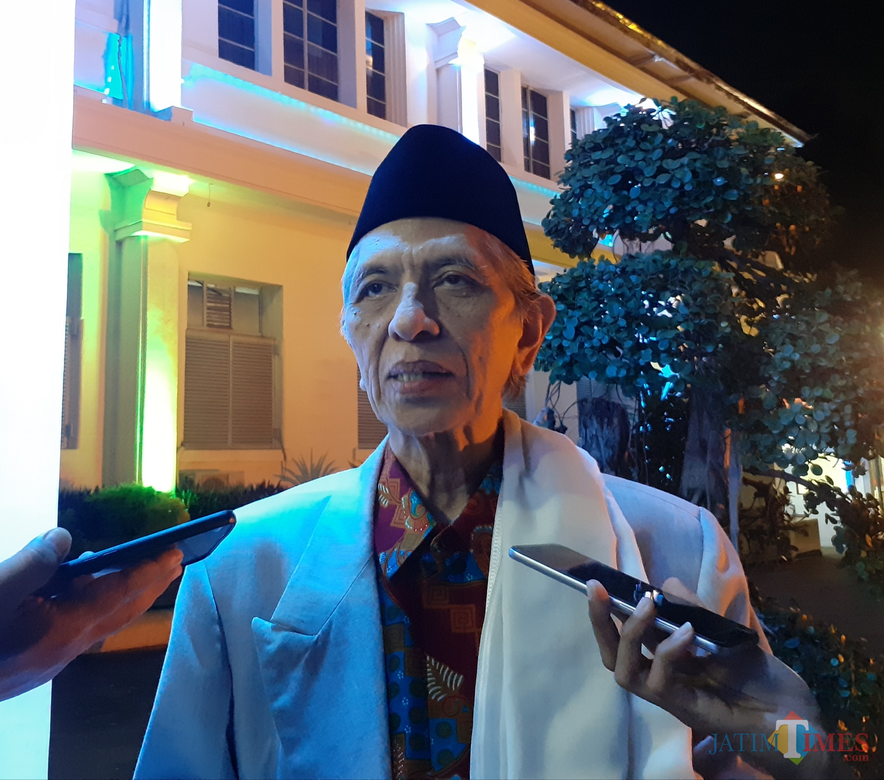 Ketua MUI Kota Malang, Baidlowi Muslich (Arifina Cahyanti Firdausi/ MalangTIMES)