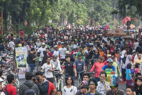 Car Free Day di Surabaya