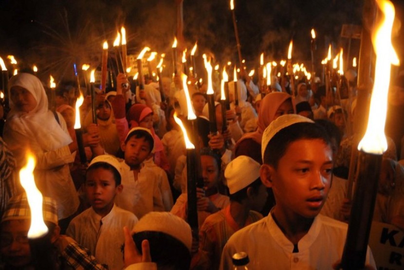 Takbir keliling menyambut perayaan Hari Raya Idul Fitri.(Foto: Istimewa)