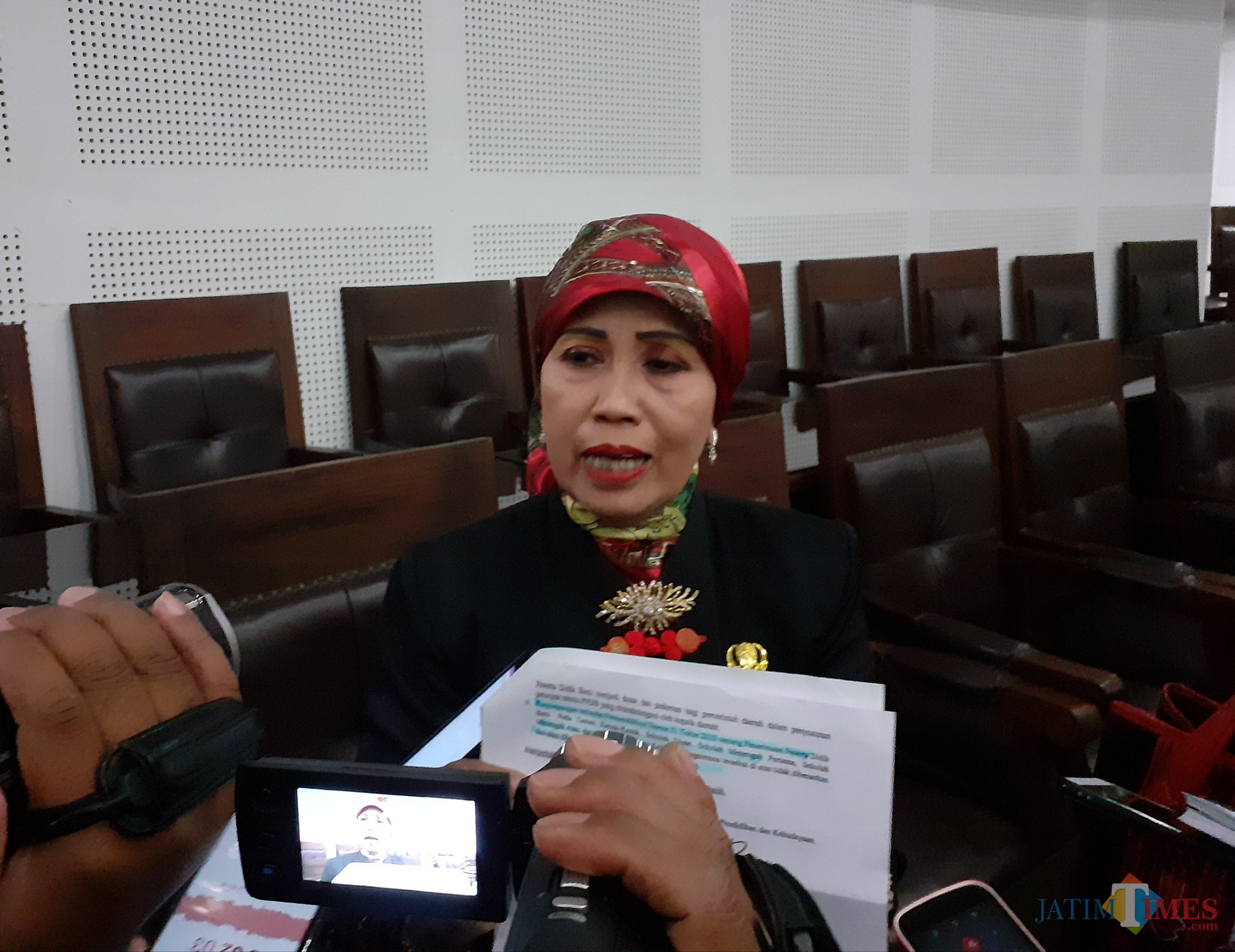 Kepala Dinas Pendidikan Kota Malang, Zubaedah (Arifina Cahyanti Firdausi/ MalangTIMES)