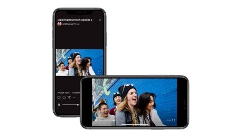 Dari kiri tampilan IGTV lama dan kanan yang terbaru. (Foto: instagram)