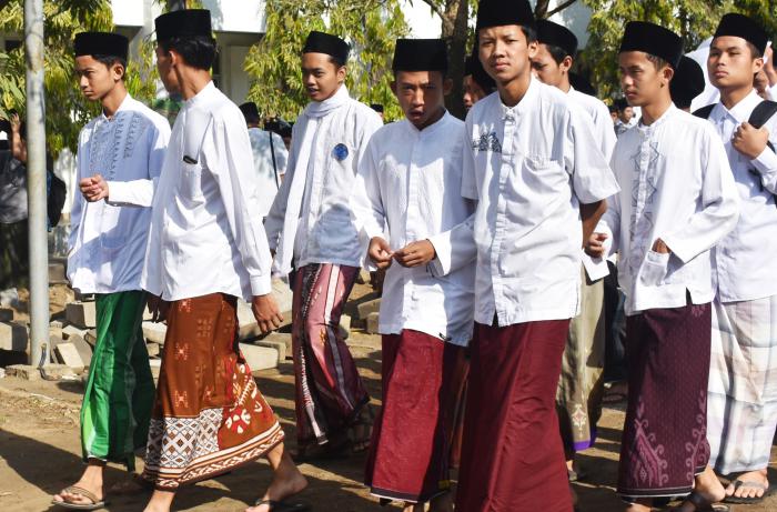 Santri UIN Malang. (Foto istimewa)